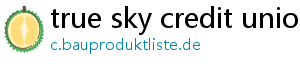 true sky credit union